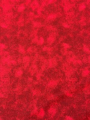 Tecido Tricoline Estampa Poeirinha Cor Vermelho Vinho Corte 50cmX1,50m