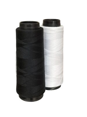Kit Cone Linha Preto e Branco 2.000 jardas - Linhas Setta