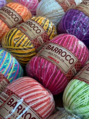 Barbante Barroco Multicolor 200g - Escolha Sua Cor