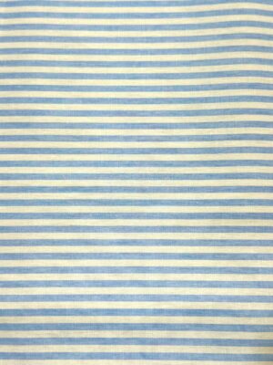 Tecido Tricoline Listras Azul Corte 50cmX1,50m